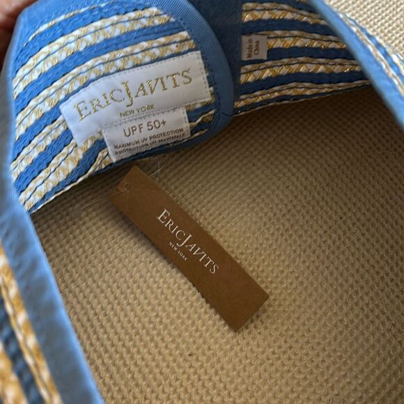 Eric Javits Packable Visor with UPF50+ with Detachable Forehead Pad - Picture 11 of 13